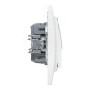 Выключатель 1-кл. СП Минск 10А IP20 с индикатором бел. Basic EKF ERV10-121-10