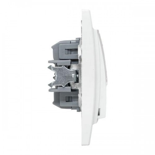 Выключатель 1-кл. СП Минск 10А IP20 с индикатором бел. Basic EKF ERV10-121-10