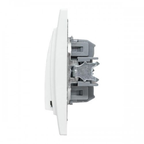 Выключатель 2-кл. СП Минск 10А IP20 с индикатором бел. Basic EKF ERV10-123-10