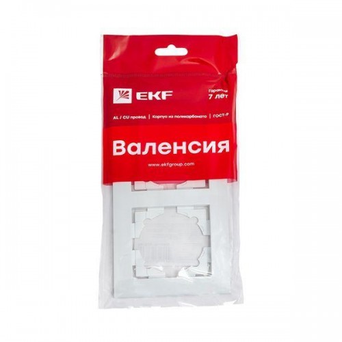 Рамка 2-м Валенсия бел. PROxima EKF EWM-G-302-10