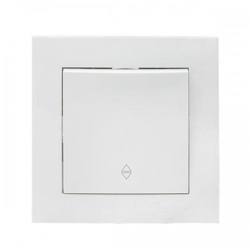 Переключатель проходной 1-кл. СП Валенсия 10А IP20 бел. PROxima EKF EWV10-025-10