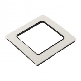 Рамка 1-м Стокгольм бел. с линией цвета черн. PROxima EKF EXM-G-304-10