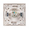 Розетка компьютерная 1-м Стокгольм RJ45 механизм бел. PROxima EKF EYK01-035-10