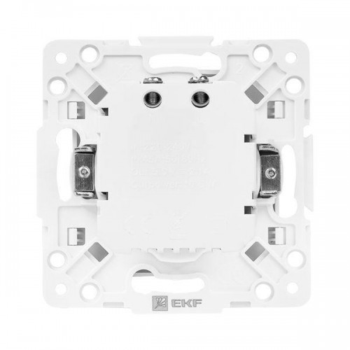 Розетка USB 2-м Стокгольм 2.1А механизм бел. PROxima EKF EYR16-028-10-2USB