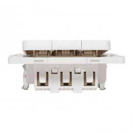 Выключатель 3-кл. Стокгольм 10А механизм бел. PROxima EKF EYV10-024-10