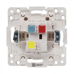 Механизм переключателя проходного 1-кл. Стокгольм 10А бел. PROxima EKF EYV10-025-10