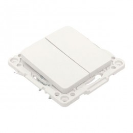 Выключатель 2-кл. Стокгольм 10А винтов. клеммы механизм бел. PROxima EKF EYV10-123-20