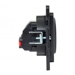 Розетка 1-м СП Стокгольм 16А IP20 с заземл. защ. шторки механизм черн. PROxima EKF EZR16-028-10