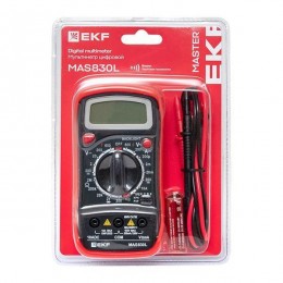 Мультиметр цифровой MAS830L Master EKF In-180701-pm830L