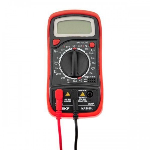 Мультиметр цифровой MAS830L Master EKF In-180701-pm830L