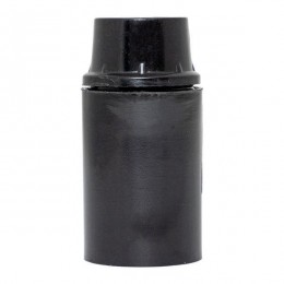 Патрон E14 карболитовый подвесной черн. EKF LHC-E14-s-s