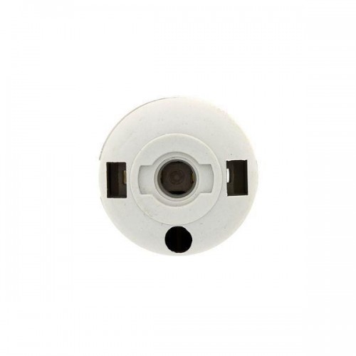 Патрон E27 пластик. подвесной термостойкий пластик бел. EKF LHP-E27-s