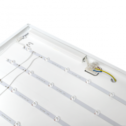 Светильник светодиодный ДВО-4210-L 50Вт 6500К 595х595 25мм опал с равномерной засветкой панель LUMA EKF LPL-4210-L-50-6500