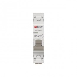 Выключатель автоматический 1п C 16А 6кА ВА 47-63N MA без теплового расцеп. PROxima EKF M63MA6116C