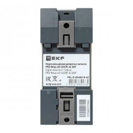 Модуль расширения дискретных сигналов PRO-Relay 4DI 4DO(R) AC EKF PRL-E-4DI4DO-R-AC