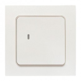 Выключатель 1-кл. Стокгольм Умный беспроводной бел. Zigbee Сonnect EKF RCV-ST1-WS-ZB