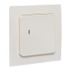 Выключатель 1-кл. Стокгольм Умный беспроводной бел. Zigbee Сonnect EKF RCV-ST1-WS-ZB