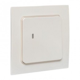 Выключатель 1-кл. Стокгольм Умный беспроводной бел. Zigbee Сonnect EKF RCV-ST1-WS-ZB