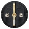 Вилка прямая 16А 2P+PE 230В IP44 каучук PROxima EKF RPS-011-16-230-44-r