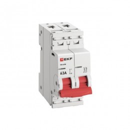 Выключатель нагрузки 2п 63А ВН-63N PROxima EKF S63263