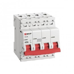 Выключатель нагрузки 4п 40А ВН-63N PROxima EKF S63440