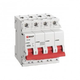 Выключатель нагрузки 4п 40А ВН-63N PROxima EKF S63440