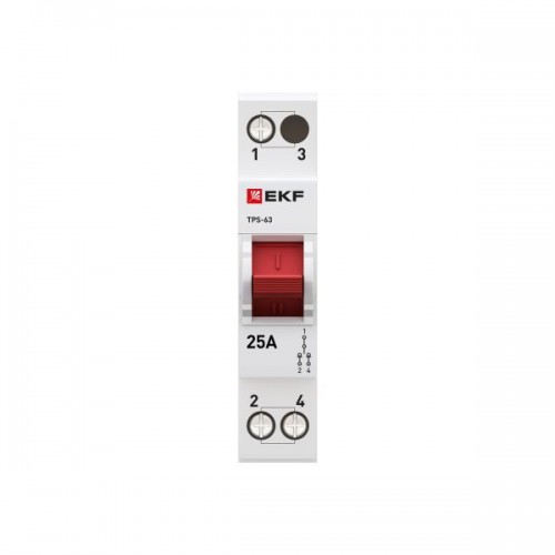Переключатель трехпозиционный ТПС-63 1P 25А PROxima EKF TPS125