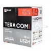 Кабель витая пара U/UTP кат.5e 4 пары solid 24AWG LSZH нг(А)-HF сер. TERACOM PRO EKF TRP-5EUTP-04LSH-GY-IN3