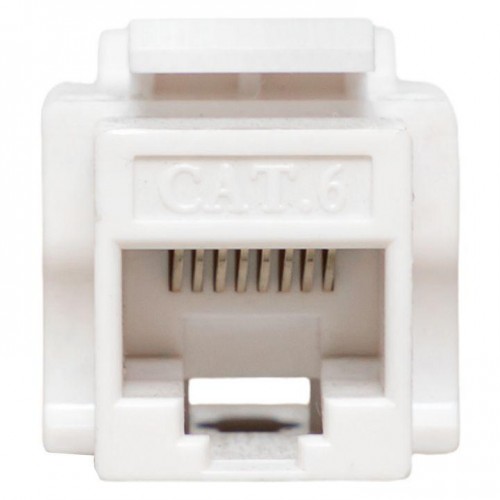 Модуль Keystone кат.6 RJ-45 неэкранированный 110 IDC 90град. бел. TeraLINK PRO EKF TRP-KSTN-90D-6UTP-WH