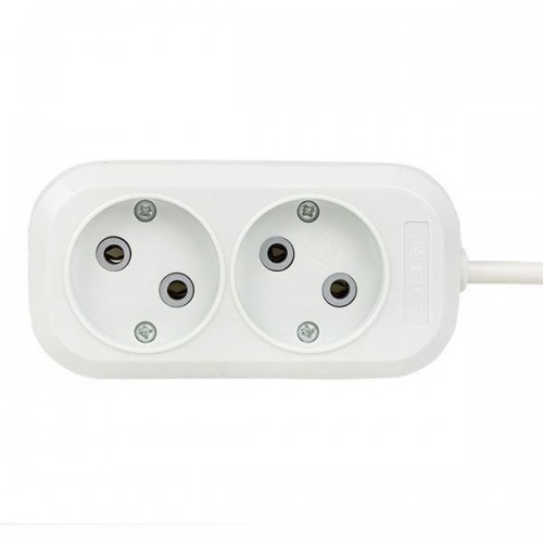 Удлинитель 2х2м без заземл. 10А IP20 Эксперт 2.2кВт ПВС 2х0.75 PROxima EKF UBA10-275-2-02