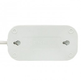 Удлинитель 2х2м без заземл. 10А IP20 Эксперт 2.2кВт ПВС 2х0.75 PROxima EKF UBA10-275-2-02