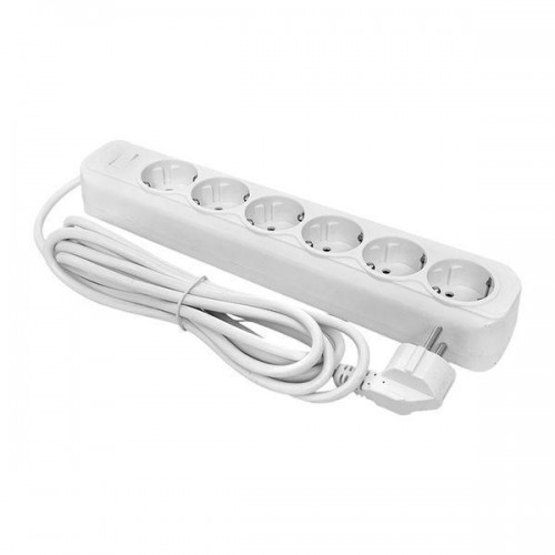 Удлинитель с сетевым фильтром 6х1.8м с заземл. 16А IP20 Блокбастер XL 3.2кВт ПВС 3х1 с выкл. PROxima EKF UFA16-310-6-018