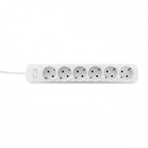 Удлинитель с сетевым фильтром 6х1.8м с заземл. 16А IP20 Блокбастер XL 3.2кВт ПВС 3х1 с выкл. PROxima EKF UFA16-310-6-018