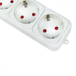 Удлинитель с сетевым фильтром 6х5м с заземл. 16А IP20 Блокбастер XL 3.2кВт ПВС 3х1 с выкл. PROxima EKF UFA16-310-6-05