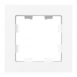 Рамка 1-м Эпика пластик бел. EKF UP1-FPW-01