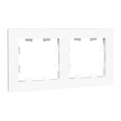 Рамка 2-м Эпика пластик бел. EKF UP1-FPW-02