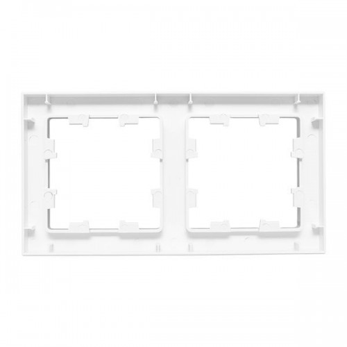 Рамка 2-м Эпика пластик бел. EKF UP1-FPW-02