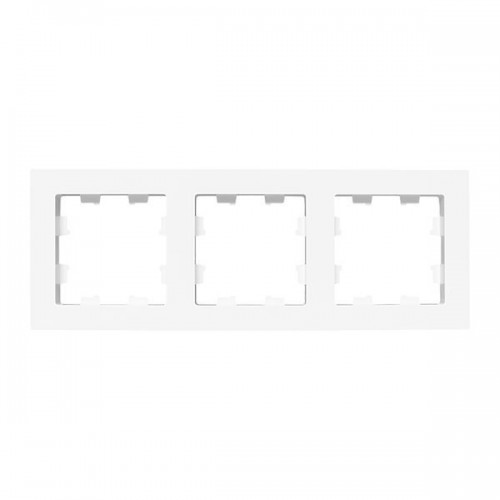 Рамка 3-м Эпика пластик бел. EKF UP1-FPW-03