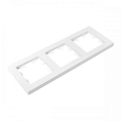 Рамка 3-м Эпика пластик бел. EKF UP1-FPW-03