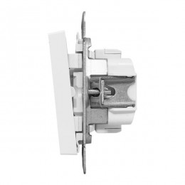 Выключатель 1-кл. СП Эпика механизм бел. EKF UP1-SWW-10