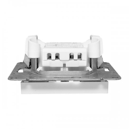 Выключатель 1-кл. СП Эпика механизм бел. EKF UP1-SWW-10