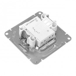 Выключатель 1-кл. СП Эпика механизм бел. EKF UP1-SWW-10