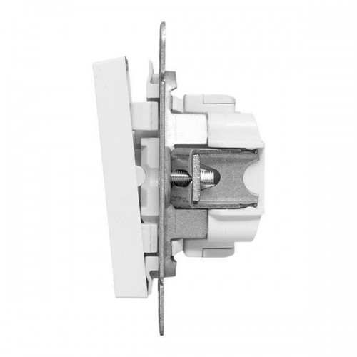 Выключатель 2-кл. СП Эпика механизм бел. EKF UP1-SWW-20
