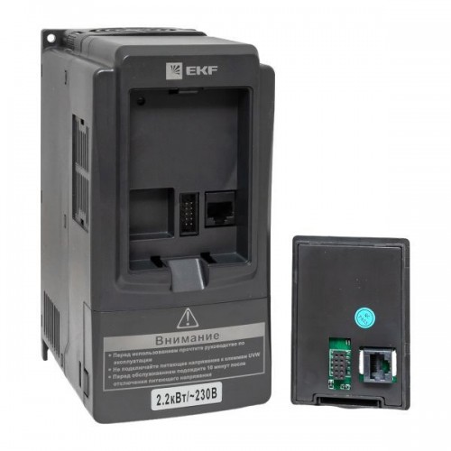 Преобразователь частоты 2.2/4кВт 1х230В VECTOR-100 PROxima EKF VT100-2R2-1B