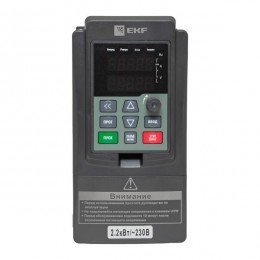 Преобразователь частоты 2.2/4кВт 1х230В VECTOR-100 PROxima EKF VT100-2R2-1B