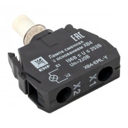 Лампа сменная с основанием XB4 желт. 230В PROxima EKF XB4-EML-Y