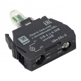 Лампа сменная с основанием XB4 зел. 24В PROxima EKF XB4-ESL-G