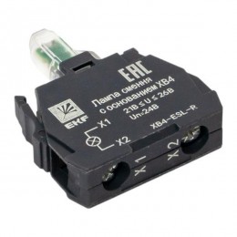 Лампа сменная с основанием XB4 красн. 24В PROxima EKF XB4-ESL-R