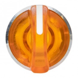 Механизм переключателя исполнительный ХB4 желт. на 2 положения с фиксацией с подсветкой с короткой ручкой PROxima EKF XB4BD2FL-Y