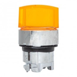Механизм переключателя исполнительный ХB4 желт. на 2 положения с фиксацией с подсветкой с короткой ручкой PROxima EKF XB4BD2FL-Y
